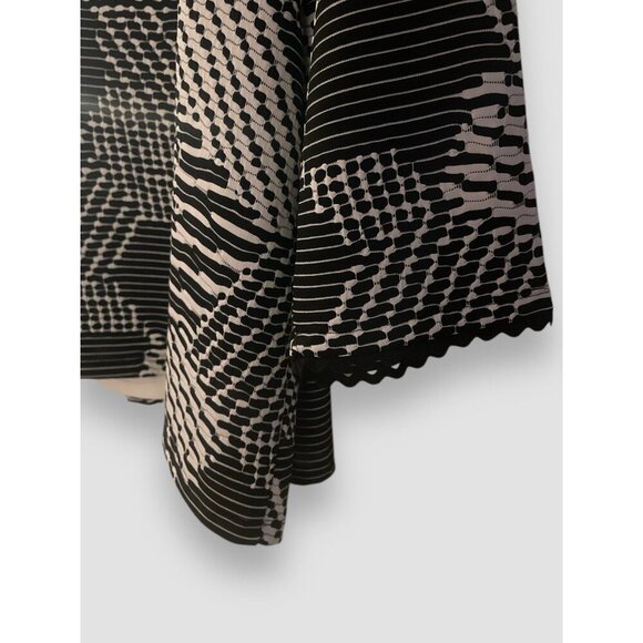 Alfred Dunner Riverside Drive Textured 2 for 1 Top Detachable Necklace Sz XL NWT - Picture 6 of 9